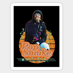 Pop Smoke \\ Retro Art Magnet